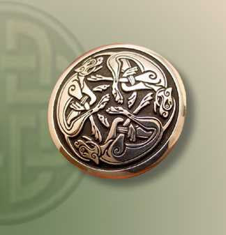 Three Lions Lapel Pin