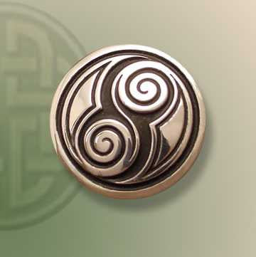 Two Spirals Brooch