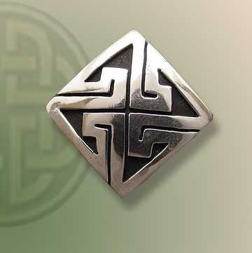 A'isling Cross Lapel Pin